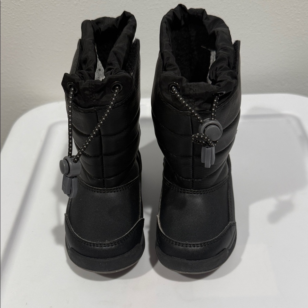 Lands' End Black Kids' Snow Boots